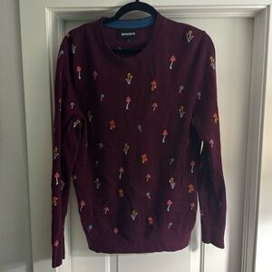 Bonobos burgundy sweater